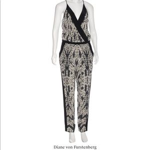 Women’s multi color silk printed jumpsuit